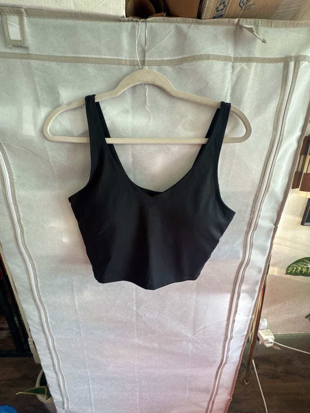 Size L The Gym People Women Longline Sports Bra Padded Medium Support Tank  NWT